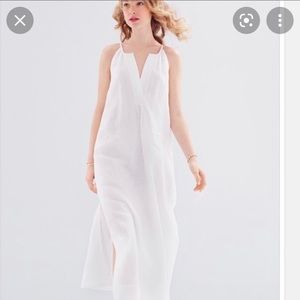 J.Crew Linen Halter maxi dress